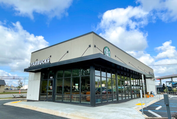 Starbucks Commercial Architect Greenville SC