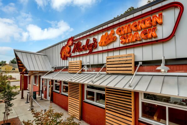 Rocky's Hot Chicken Shack Restaurant Architect Greenville SC